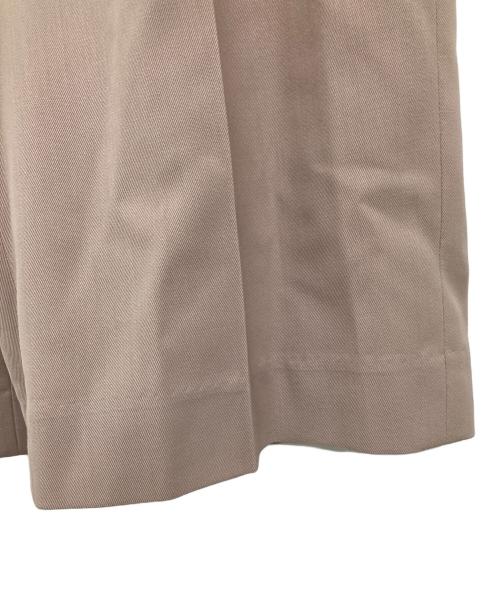 DES PRES（デ プレ）DES PRES (デ プレ) ハイツイストウールギャバジン 2タックテーパードパンツ ベージュ サイズ:34の古着・服飾アイテム