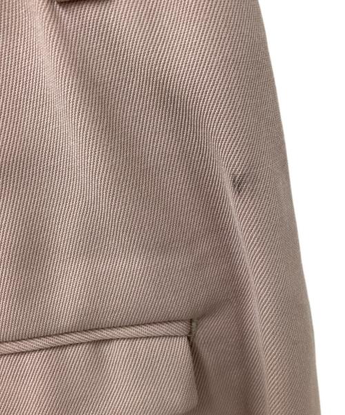 DES PRES（デ プレ）DES PRES (デ プレ) ハイツイストウールギャバジン 2タックテーパードパンツ ベージュ サイズ:34の古着・服飾アイテム