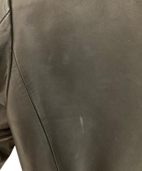 UNITED ARROWS TOKYO（ユナイテッドアローズトウキョウ）UNITED ARROWS TOKYO (ユナイテッドアローズトウキョウ) レザージャケット ブラック サイズ:38の古着・服飾アイテム
