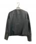 UNITED ARROWS TOKYO (ユナイテッドアローズトウキョウ) レザージャケット ブラック サイズ:38：5000円