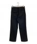 BACCA (バッカ) ウールレーヨンツイルトラウザーズ ブラック サイズ:36：3500円