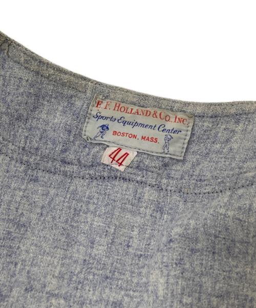 SPORTS EQUIPMENT CENTER（スポーツエクイップメントセンター）SPORTS EQUIPMENT CENTER (スポーツエクイップメントセンター) ヴィンテージベースボールシャツ グレー サイズ:44の古着・服飾アイテム