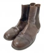 MARGARET HOWELL ideaマーガレット ハウエル アイディア）の古着「サイドゴアブーツ」｜ブラウン