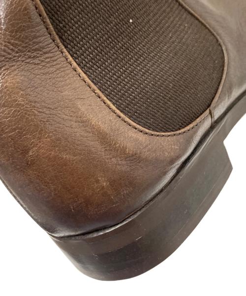 MARGARET HOWELL idea（マーガレット ハウエル アイディア）MARGARET HOWELL idea (マーガレット ハウエル アイディア) サイドゴアブーツ ブラウン サイズ:24.0㎝の古着・服飾アイテム
