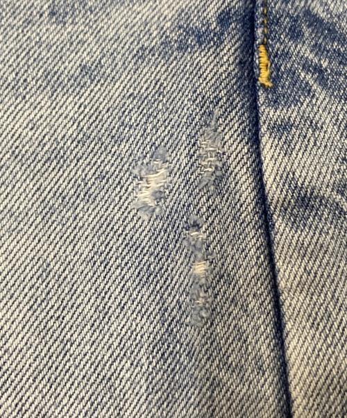 Whim Gazette（ウィムガゼット）Whim Gazette (ウィムガゼット) ラインカーブDENIM インディゴ サイズ:38の古着・服飾アイテム