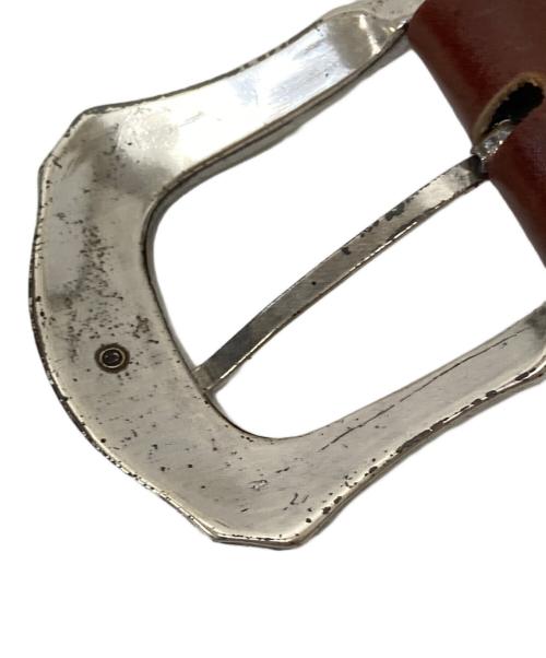 THE Dallas（ザ・ダラス）THE Dallas (ザ・ダラス) ギャザーポーチベルト ブラウン サイズ:下記参照の古着・服飾アイテム