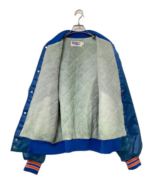 Chalk Line（チョークライン）Chalk Line (チョークライン) スタジャン ブルー サイズ:Lの古着・服飾アイテム