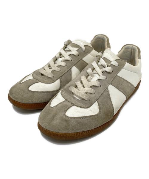 GERMAN ARMY TRAINER（ジャーマンアーミートレーナー）GERMAN ARMY TRAINER (ジャーマンアーミートレーナー) MADEN ホワイト サイズ:27.0cmの古着・服飾アイテム