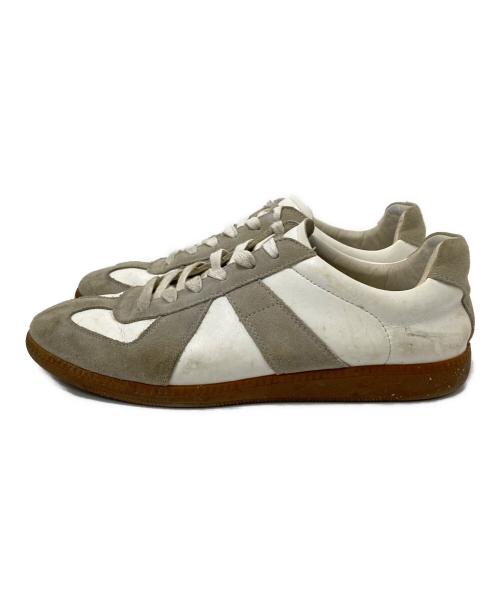 GERMAN ARMY TRAINER（ジャーマンアーミートレーナー）GERMAN ARMY TRAINER (ジャーマンアーミートレーナー) MADEN ホワイト サイズ:27.0cmの古着・服飾アイテム