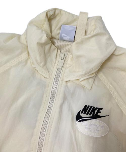 NIKE（ナイキ）NIKE (ナイキ) NSW HBR-S ウーブン LND フーディ ジャケット アイボリー サイズ:XLの古着・服飾アイテム