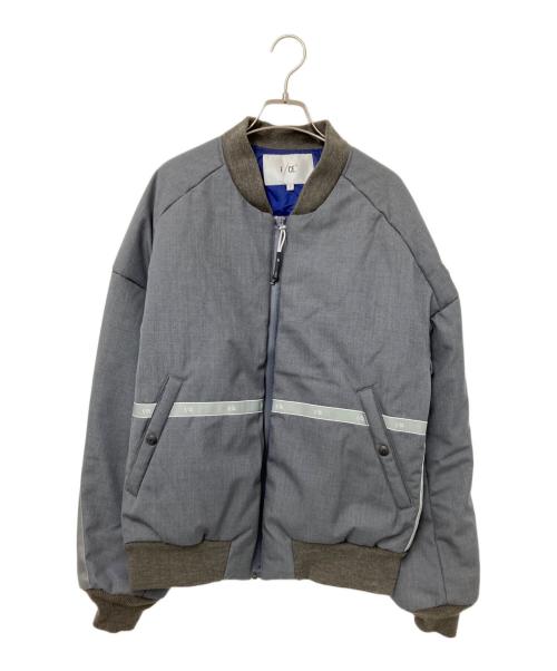 F/CE.（エフシーイー）F/CE. (エフシーイー) LORO PIANA (ロロピアーナ) PRIMALOFT (プリマロフト) STORM SYSTEM ブルゾン アウター グレー サイズ:Sの古着・服飾アイテム