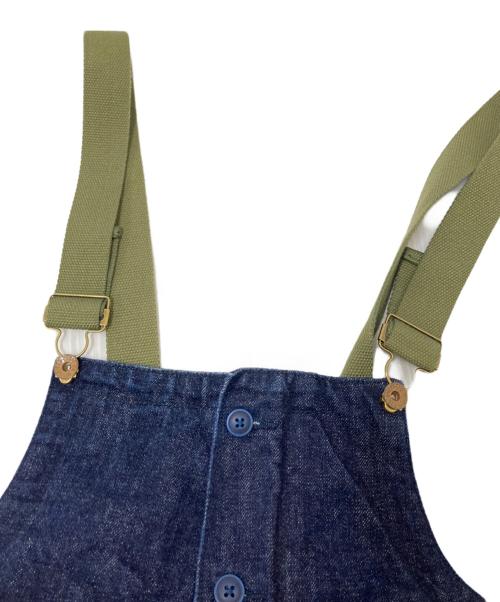 maden clothing（マデーン クロージング）maden clothing (マデーン クロージング) オーバーオール インディゴ サイズ:Mの古着・服飾アイテム