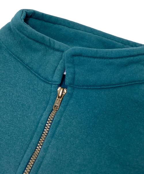 JERZEES（ジャージーズ）JERZEES (ジャージーズ) 80‘sハーフジップスウェット グリーン サイズ:Lの古着・服飾アイテム