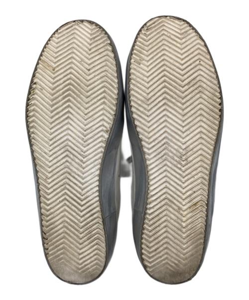 GOLDEN GOOSE（ゴールデングース）GOLDEN GOOSE (ゴールデングース) ヴィンテージ加工レザースニーカー ホワイト×シルバー サイズ:43の古着・服飾アイテム