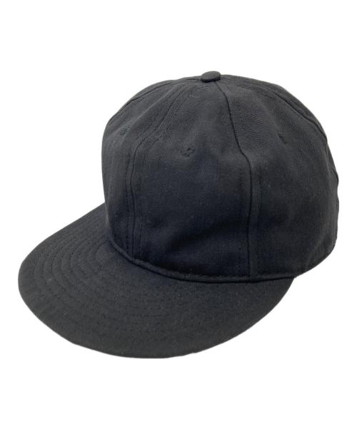 EBBETS FIELD FLANNELS（エベッツフィールドフランネルズ）EBBETS FIELD FLANNELS (エベッツフィールドフランネルズ) ヘリンボーンキャップ グレー サイズ:7 3/8の古着・服飾アイテム