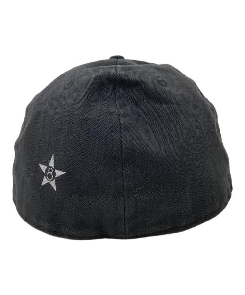 EBBETS FIELD FLANNELS（エベッツフィールドフランネルズ）EBBETS FIELD FLANNELS (エベッツフィールドフランネルズ) ヘリンボーンキャップ グレー サイズ:7 3/8の古着・服飾アイテム