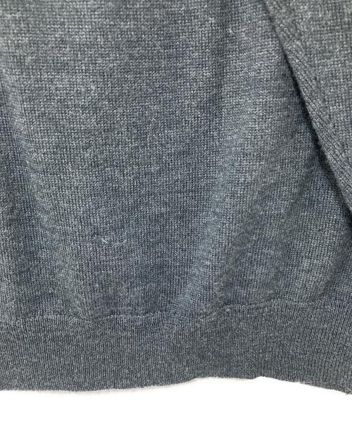 JOHN SMEDLEY（ジョンスメドレー）JOHN SMEDLEY (ジョンスメドレー) EXファインメリノウール24ゲージニットシャツカーディガン グレー サイズ:Lの古着・服飾アイテム