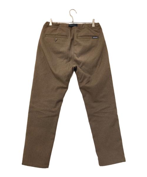GRAMICCI（グラミチ）GRAMICCI (グラミチ) URBAN RESEARCH (アーバンリサーチ) 別注ウールライクトラウザー ブラウン サイズ:ASIA Mの古着・服飾アイテム
