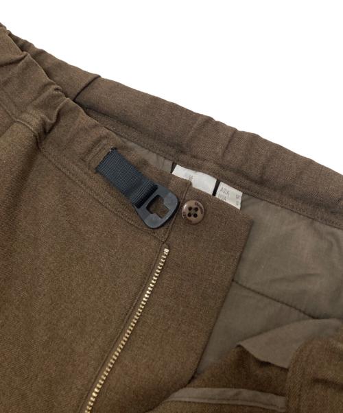 GRAMICCI（グラミチ）GRAMICCI (グラミチ) URBAN RESEARCH (アーバンリサーチ) 別注ウールライクトラウザー ブラウン サイズ:ASIA Mの古着・服飾アイテム