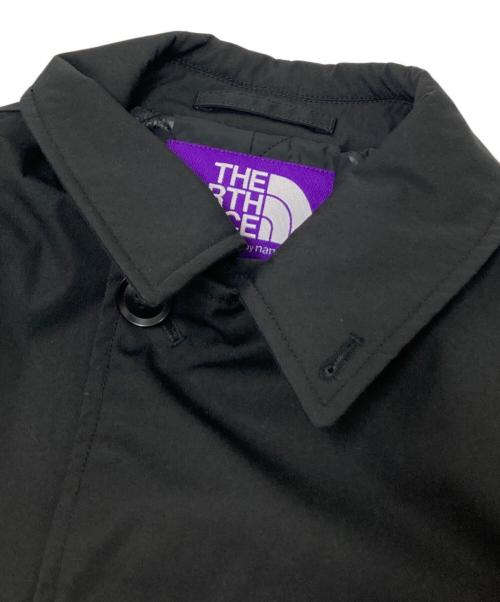 THE NORTHFACE PURPLELABEL（ザ・ノースフェイス パープルレーベル）THE NORTHFACE PURPLELABEL (ザ・ノースフェイス パープルレーベル) BEAMS (ビームス) 別注ステンカラーコート ブラック サイズ:Lの古着・服飾アイテム
