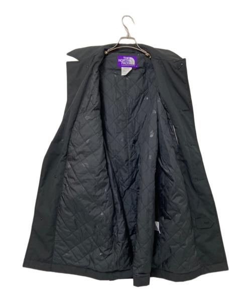 THE NORTHFACE PURPLELABEL（ザ・ノースフェイス パープルレーベル）THE NORTHFACE PURPLELABEL (ザ・ノースフェイス パープルレーベル) BEAMS (ビームス) 別注ステンカラーコート ブラック サイズ:Lの古着・服飾アイテム