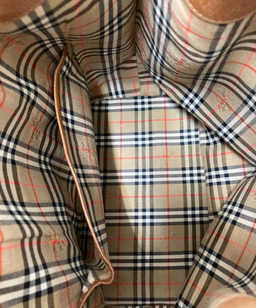 Burberry's（バーバリー）Burberry's (バーバリーズ) 巾着ショルダーバッグ ブラウン サイズ:下記参照の古着・服飾アイテム