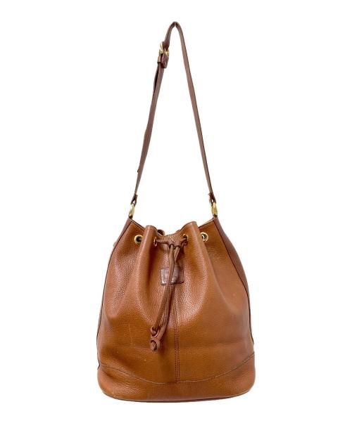 Burberry's（バーバリー）Burberry's (バーバリーズ) 巾着ショルダーバッグ ブラウン サイズ:下記参照の古着・服飾アイテム