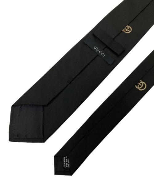 GUCCI（グッチ）GUCCI (グッチ) ネクタイ ブラック サイズ:下記参照の古着・服飾アイテム