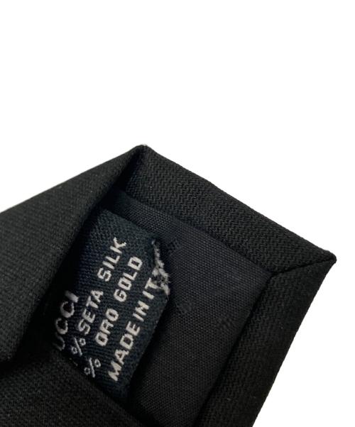 GUCCI（グッチ）GUCCI (グッチ) ネクタイ ブラック サイズ:下記参照の古着・服飾アイテム