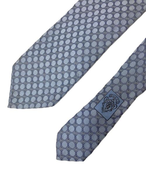 GUCCI（グッチ）GUCCI (グッチ) ネクタイ ブルー サイズ:下記参照の古着・服飾アイテム