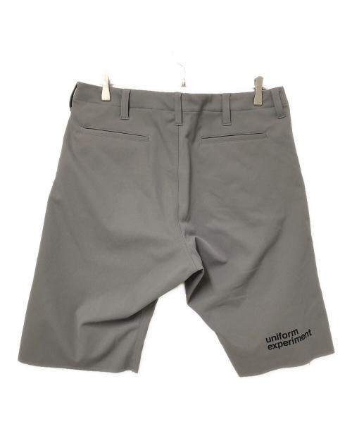 uniform experiment（ユニフォームエクスペリメント）uniform experiment (ユニフォームエクスペリメント) HIGH STRETCH PIQUE CUT OFF SHORTS ベージュ サイズ:4の古着・服飾アイテム