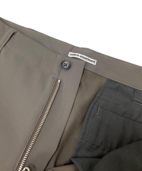 uniform experiment（ユニフォームエクスペリメント）uniform experiment (ユニフォームエクスペリメント) HIGH STRETCH PIQUE CUT OFF SHORTS ベージュ サイズ:4の古着・服飾アイテム