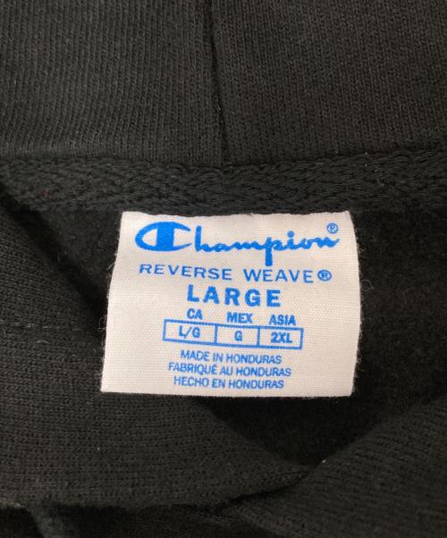 Champion REVERSE WEAVE（チャンピオン リバース ウィーブ）Champion REVERSE WEAVE (チャンピオン リバース ウィーブ) パーカー ブラック サイズ:2XLの古着・服飾アイテム