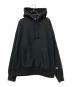 Champion REVERSE WEAVE（チャンピオン リバース ウィーブ）の古着「パーカー」｜ブラック