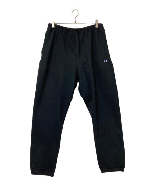 Champion REVERSE WEAVE（チャンピオン リバース ウィーブ）Champion REVERSE WEAVE (チャンピオン リバース ウィーブ) スウェットパンツ ブラック サイズ:XLの古着・服飾アイテム