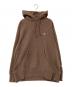 Champion REVERSE WEAVE（チャンピオン リバース ウィーブ）の古着「フーデッドスウェットシャツ」｜ブラウン