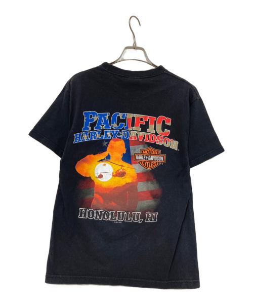 HARLEY-DAVIDSON（ハーレーダビッドソン）HARLEY-DAVIDSON (ハーレーダビッドソン) プリントTシャツ ブラック サイズ:下記参照の古着・服飾アイテム