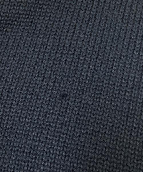 stussy（ステューシー）stussy (ステューシー) ロゴ刺繍ニット ネイビー サイズ:Mの古着・服飾アイテム