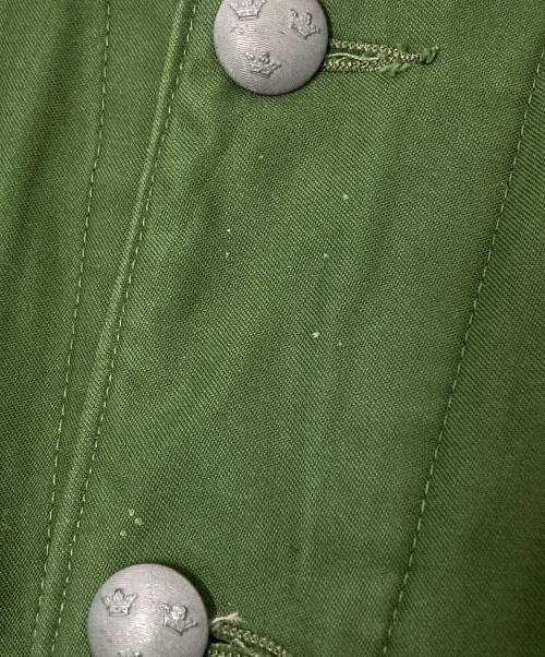 Swedish Army（スウェーデン軍）Swedish Army (スウェーデン軍) ミリタリージャケット オリーブ サイズ:下記参照の古着・服飾アイテム