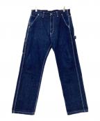 児島ジーンズコジマジーンズ）の古着「ペインターデニムパンツ」｜インディゴ