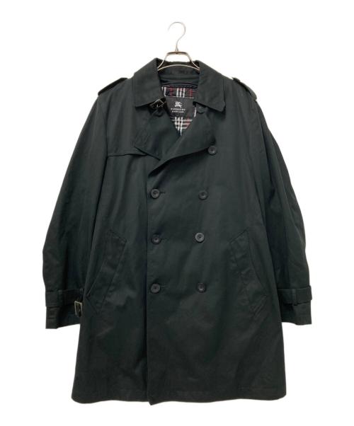 BURBERRY BLACK LABEL（バーバリーブラックレーベル）BURBERRY BLACK LABEL (バーバリーブラックレーベル) ライナー付きコート ブラック サイズ:Lの古着・服飾アイテム