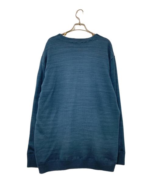 glamb（グラム）glamb (グラム) Etro cardigan ブルー サイズ:3の古着・服飾アイテム