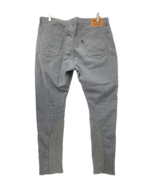 glamb（グラム）glamb (グラム) Poly pants グレー サイズ:Lの古着・服飾アイテム