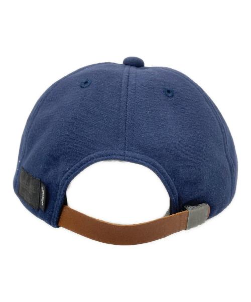 glamb（グラム）glamb (グラム) Mighty Shine (マイティシャイン) ロゴブリッジキャップ ネイビー×ブラウン サイズ:下記参照の古着・服飾アイテム