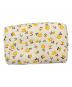 COACH (コーチ) コスメティック ポーチ・フローラル プリント ベージュ×イエロー サイズ:下記参照：4000円