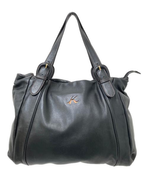 KITAMURA（キタムラ）KITAMURA (キタムラ) レザートートバッグ ブラック サイズ:下記参照の古着・服飾アイテム