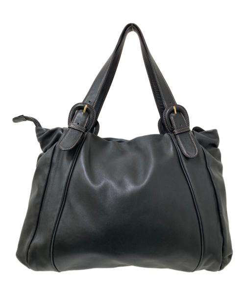 KITAMURA（キタムラ）KITAMURA (キタムラ) レザートートバッグ ブラック サイズ:下記参照の古着・服飾アイテム