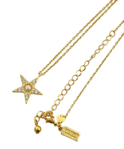Kate Spade（ケイトスペード）Kate Spade (ケイトスペード) シーイングスターパヴェネックレス ゴールド サイズ:下記参照の古着・服飾アイテム