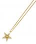 Kate Spade（ケイトスペード）の古着「シーイングスターパヴェネックレス」｜ゴールド