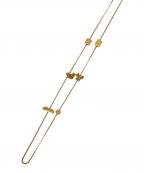 Chloeクロエ）の古着「モチーフアラウンドネックレス」｜ゴールド